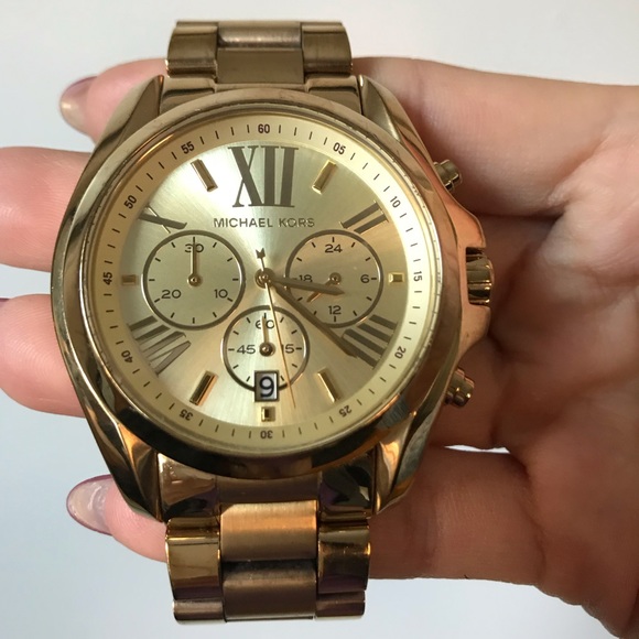 Michael Kors Bradshaw - Gold Watch - Picture 2 of 6